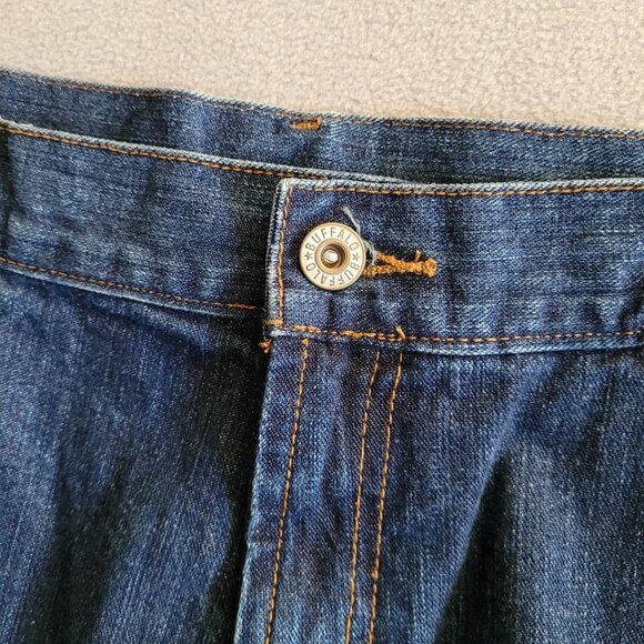 Buffalo David Bitton Jeans Mens 38x34 Blue Vice Low Rise Baggy Stretch - Picture 7 of 12